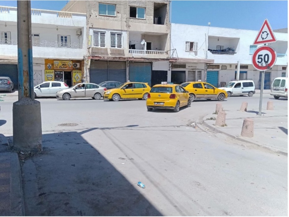 Pre-infrastructural changes at 18 Janvier school