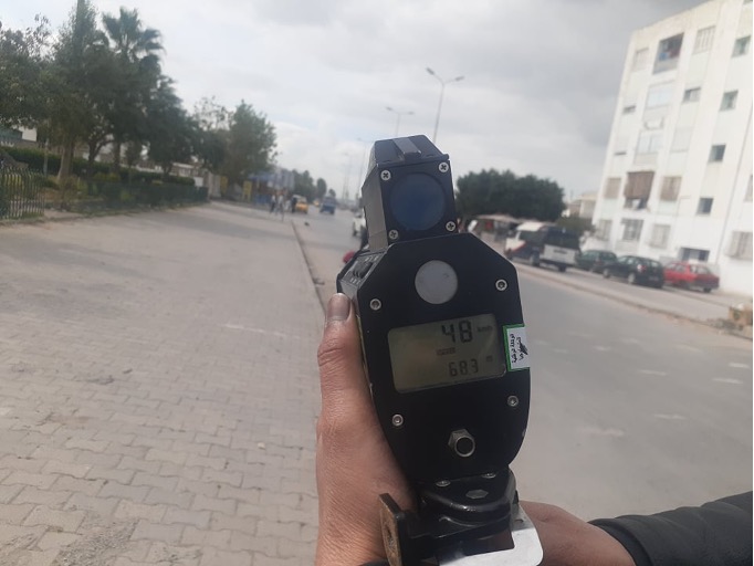 Conducting speed observations around schools