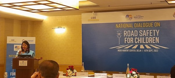 CEE presented at the National Dialogue on Road Safety for Children