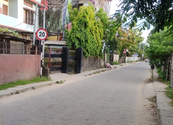 PWD improved the signage, road, and footpath by Royal Oak School