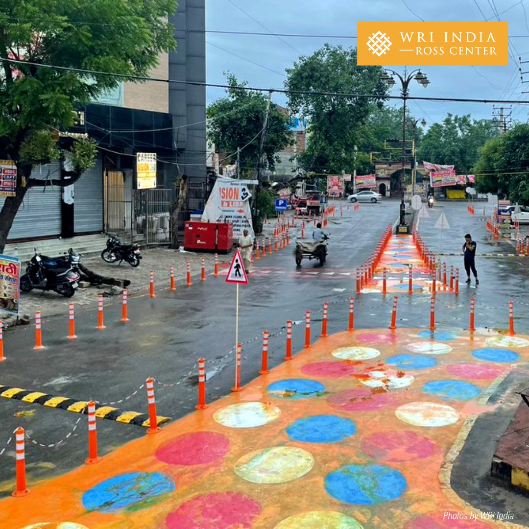 Tactical urbanism to improve road safety